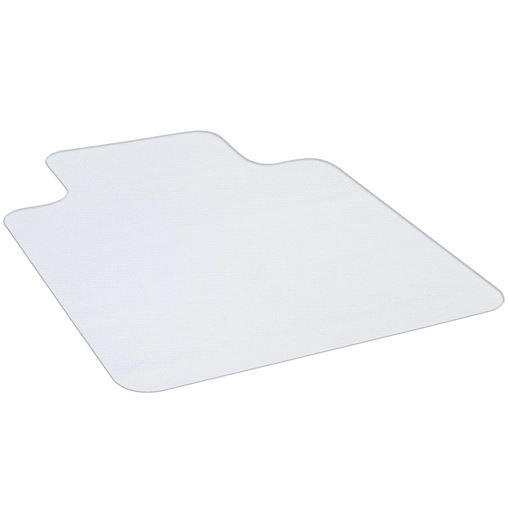 Tappetino per Sedia Ufficio Salvapavimento in Plastica, 90x120cm, Trasparente