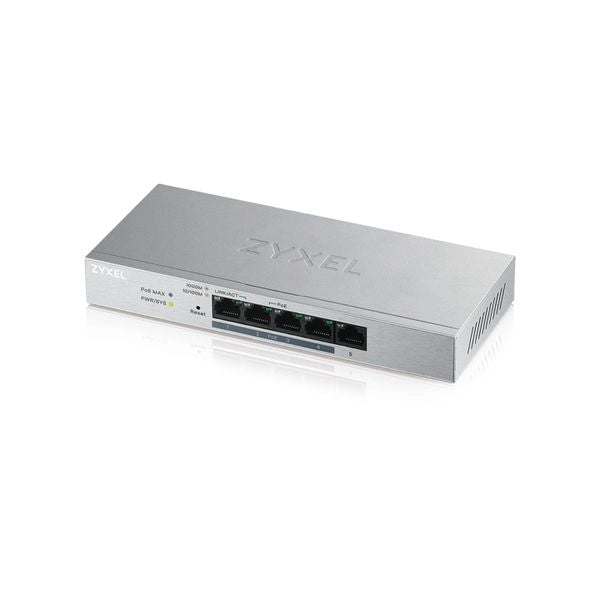 Zyxel gs1200-5hp v2 gestito gigabit ethernet (10/100/1000) supporto power over ethernet (poe) grigio - GS1200-5HPV2-EU0101F