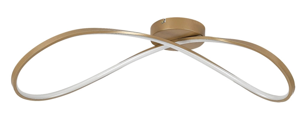 Plafoniera LED Rabalux Castiel oro anello 30W 3000K