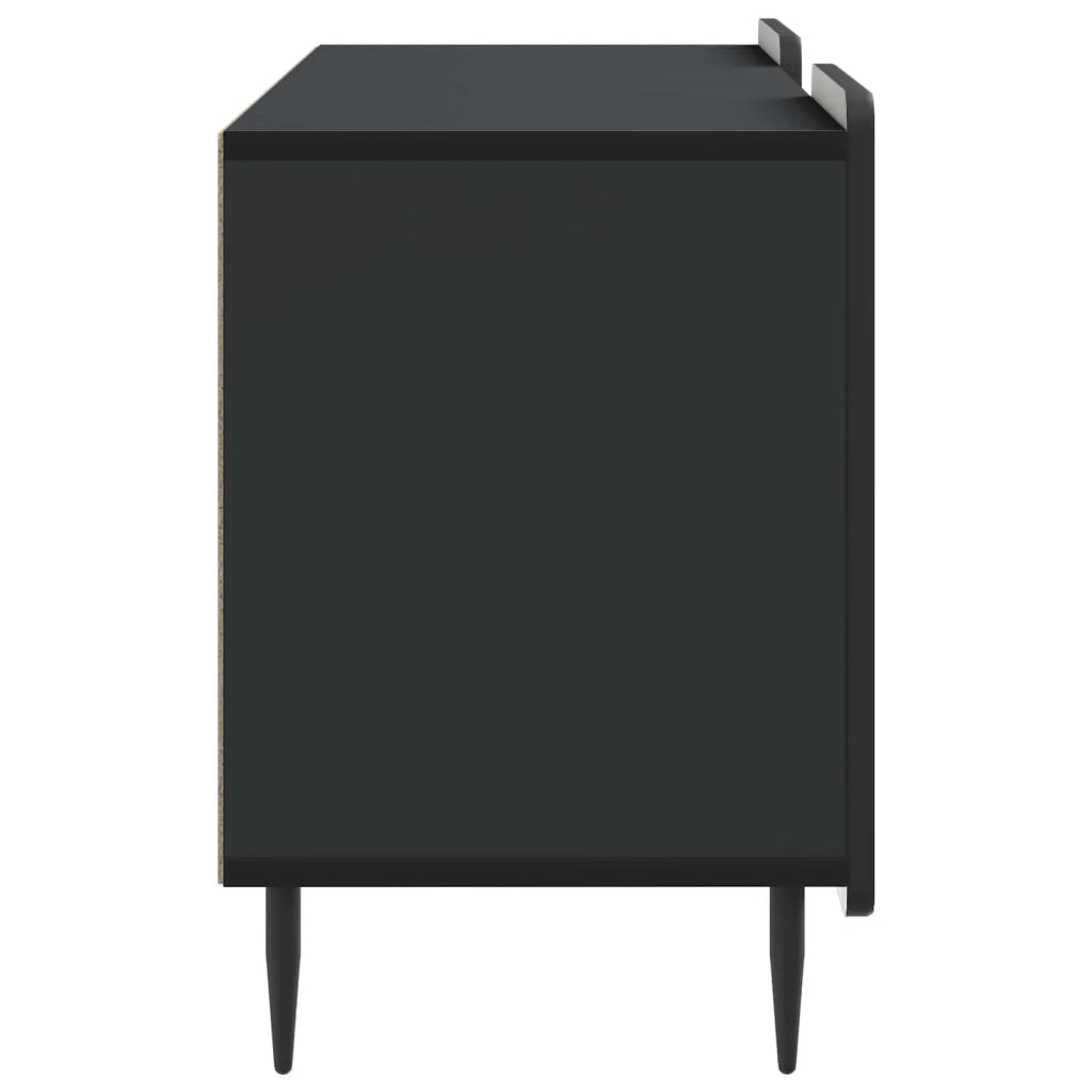 Mobile TV Nero 102 x 34,5 x 52 cm Legno ingegnerizzato 894466