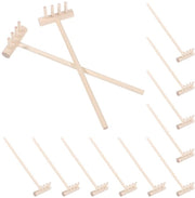 Strumenti da giardino 12 pezzi Tavolo di sabbia decorativo giapponese Accessori da giardino Zen Tavolo di sabbia Hark per meditazione Strumenti da giardino mini Hark in bambù