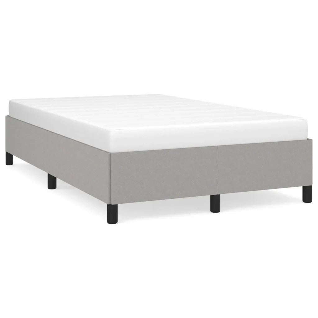 Giroletto senza Materasso Grigio Chiaro 120x200 cm Tessuto 347050