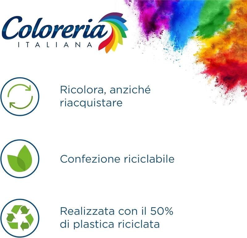 COLORERIA ITALIANA COLORANTE PER TESSUTI MARRONE TERRACOTTA 350G