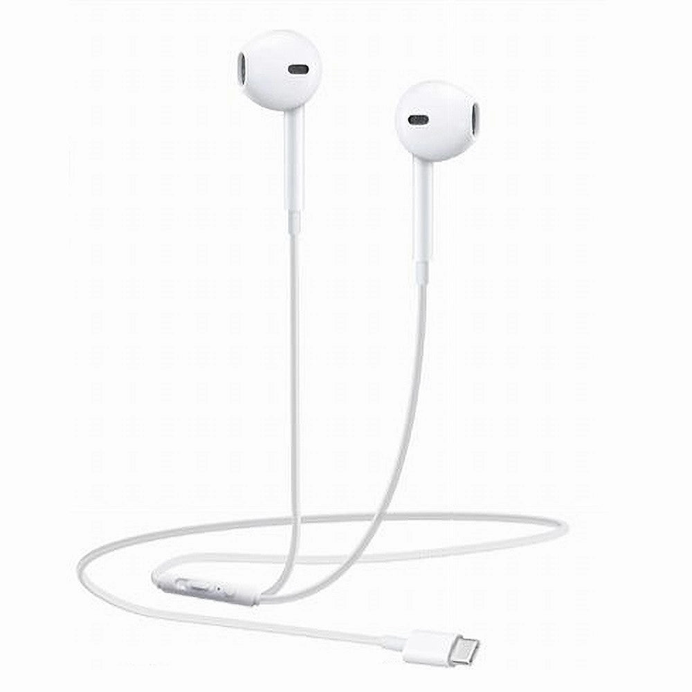 Trade Shop - Auricolari Huapods-c Cuffie Per Smartphone Type-c Con Microfono Maxtech Au-7t001 -