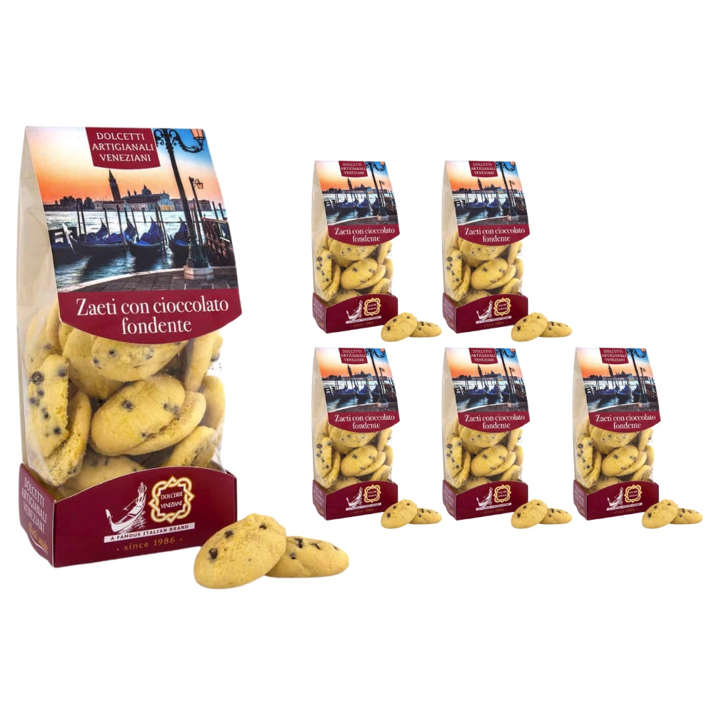 Dolcerie veneziane zaeti con cioccolato dolcetti veneziani 6 pezzi da 250 grammi