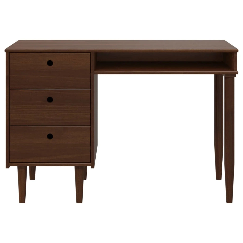 Scrivania BILBAO Caramello scuro 114 x 53 x 75 cm 42041338