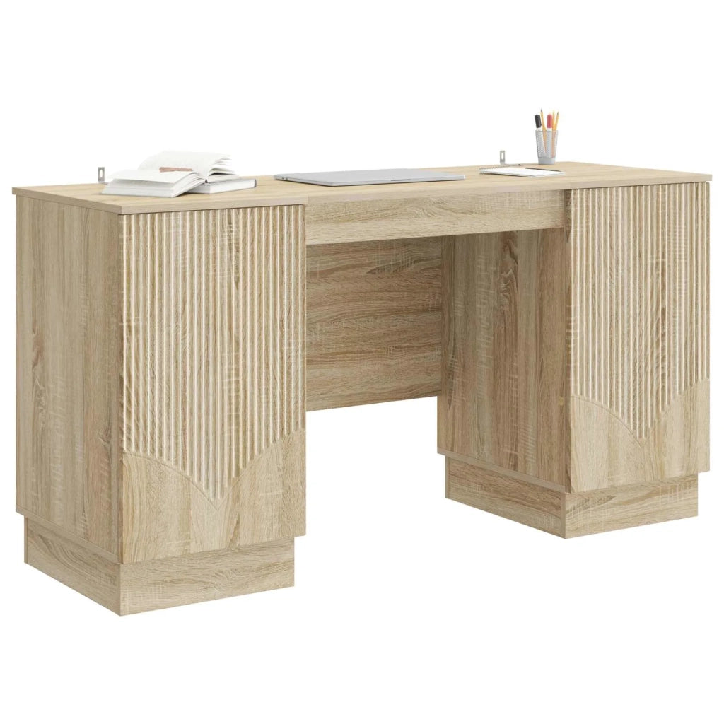 Scrivania Rovere Sonoma 142,5 x 50 x 75 cm Legno ingegnerizzato 3414623