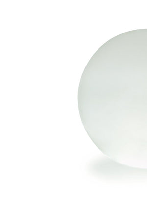 Sfera Luminosa da Giardino Ø78 cm in Resina 100W con Picchetto Sovil Bianco