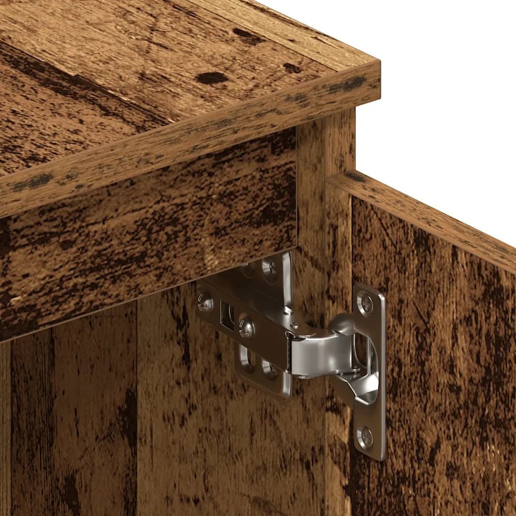 Mobile TV Legno Antico 140x40x36 cm in Legno Multistrato 861138