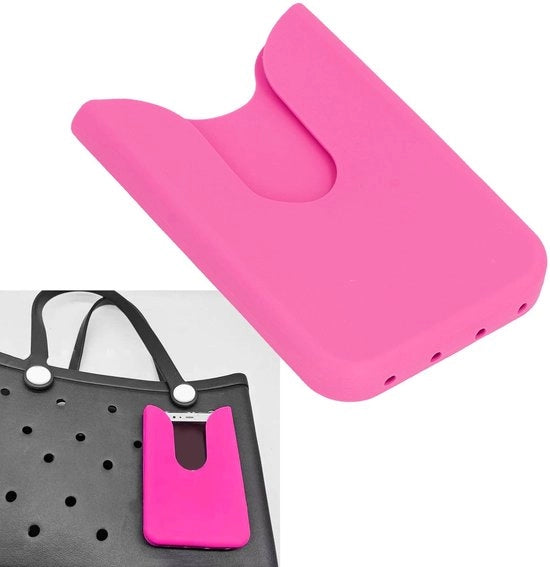 Supporto per Telefono in Silicone - Supporto per Bogg Bag - Supporto per Telefono Mobile - Progettazione Sicura - Facile da Installare - Materiale Duraturo