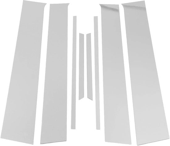 Piastra di protezione per finestrini - Copertura per esterno - Adesivo anti-urto - Idoneo per Toyota Yaris 2005-2014 - Plastica - 44,2 x 8,2 cm - Trattamento per infissi