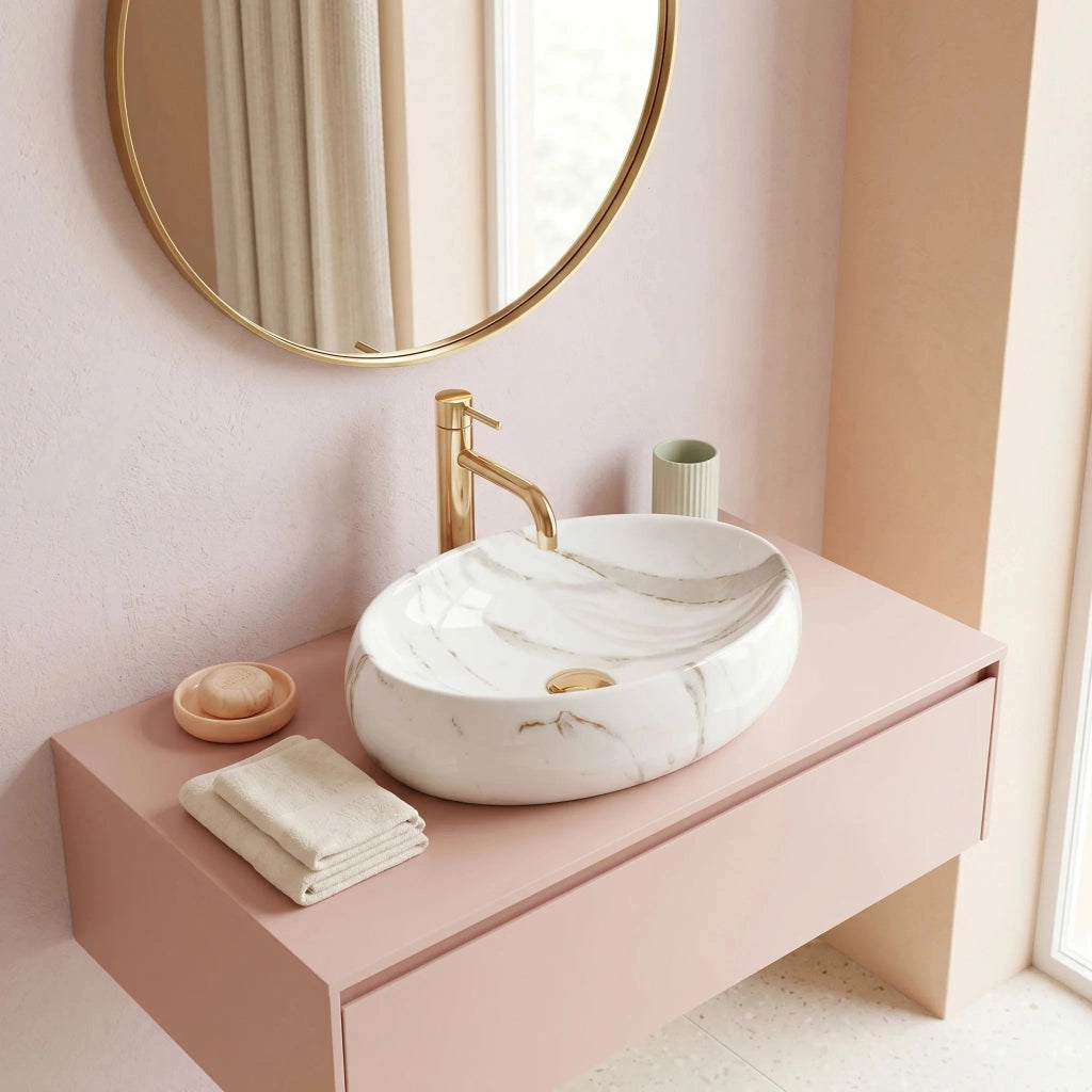 Lavabo Da Appoggio Rea Linda Lava