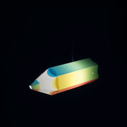 Sospensione Moderna Pin Pen Polilux ® Grafica Arcobaleno 1 Luce E27
