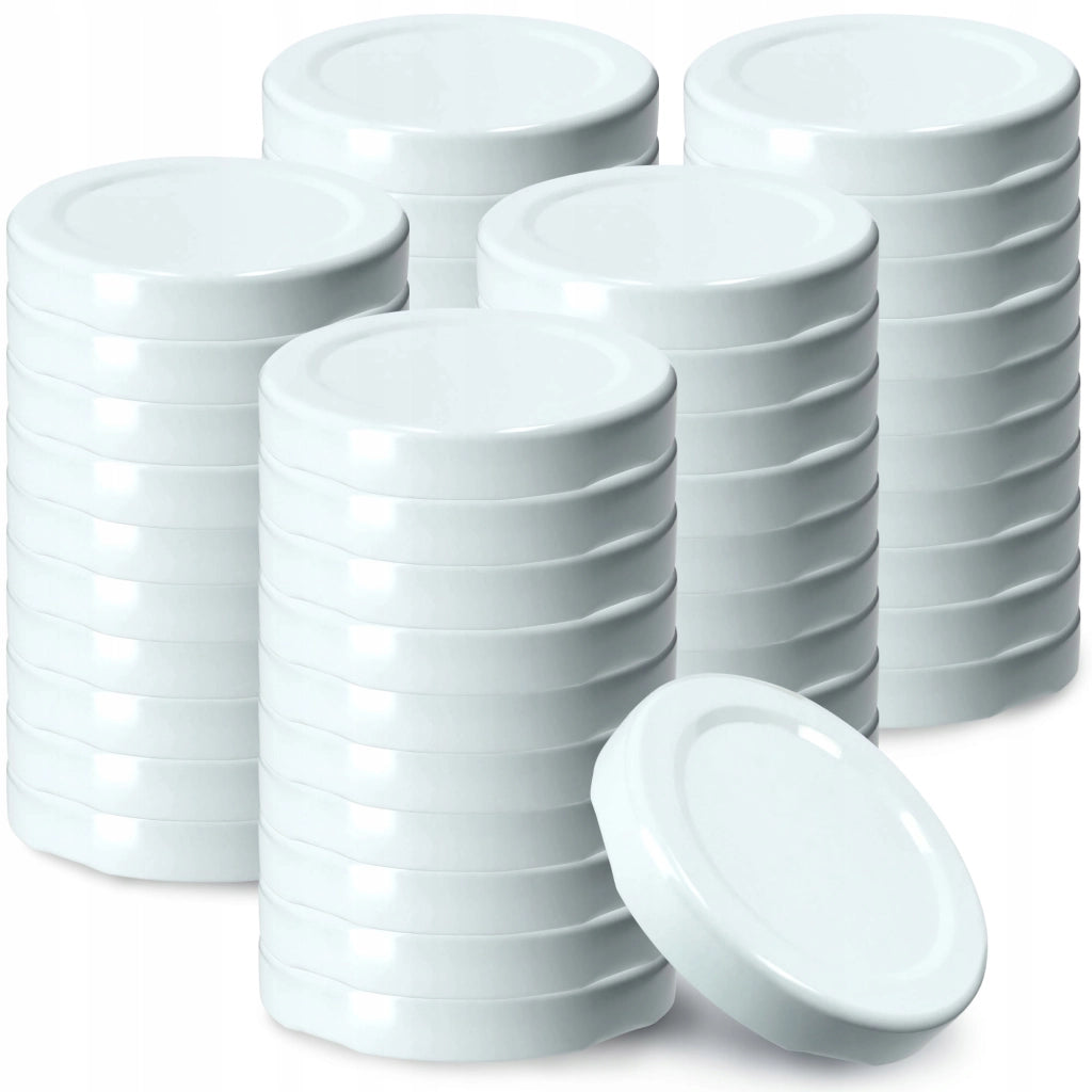 KADAX 50x Tappi per coperchio Fi 53 per barattoli, bottiglie, tappi per barattoli