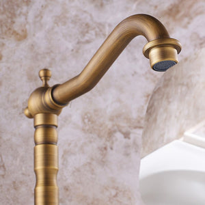 Rubinetto Da Cucina / Da Bagno Rea Rustico Antique Gold