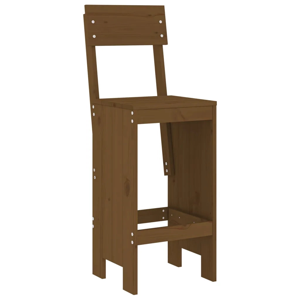 Set Bar da Giardino 7 pz ambra in Legno Massello di Pino 3157814