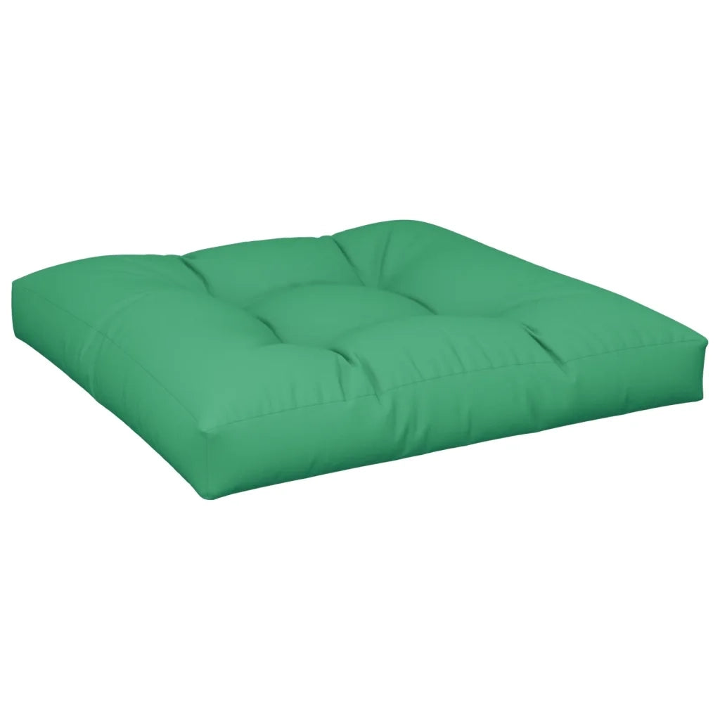 Cuscini per Pallet 2 pz Verdi in Tessuto 360694