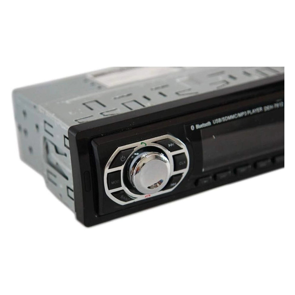 Trade Shop - Stereo Auto Bluetooth Autoradio Vivavoce Radio Fm Mp3 Usb Aux Sd Card 45w X 4 -