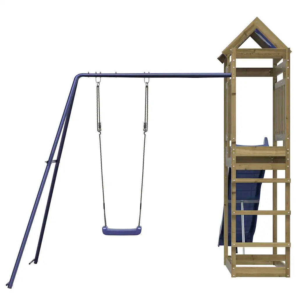 Set da Gioco da Esterno in Legno di Pino Impregnato 3279102