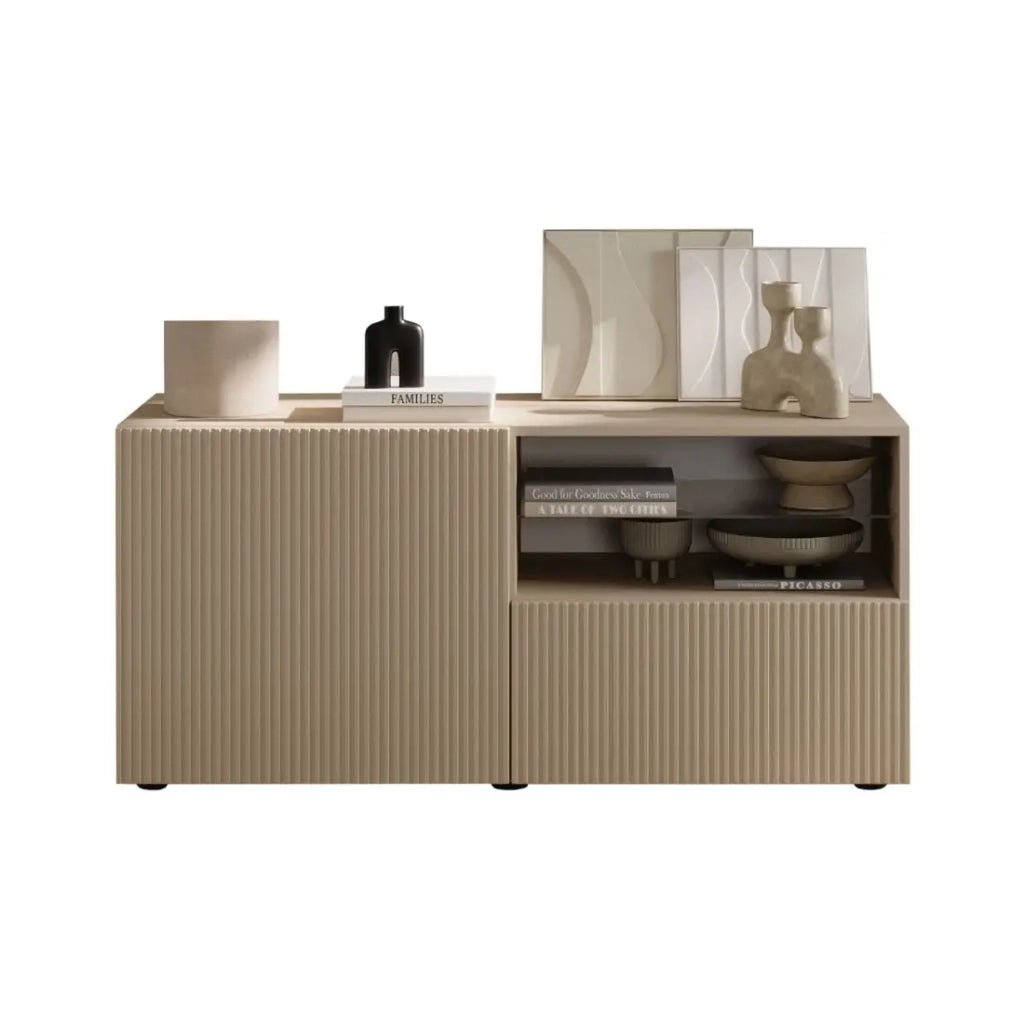 Mobile TV SCENA – L121 x H57 x P42 cm – Colore Cashmere
