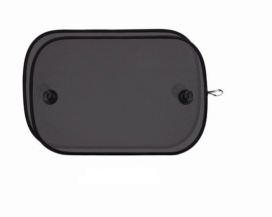 Zonnescherm per auto per vetro, set da 2 con adesivi per vetri laterali, adatto per ombreggiamento e protezione UV, adatto per bambini/adulti/animali domestici - modello universale da 30*50 cm.