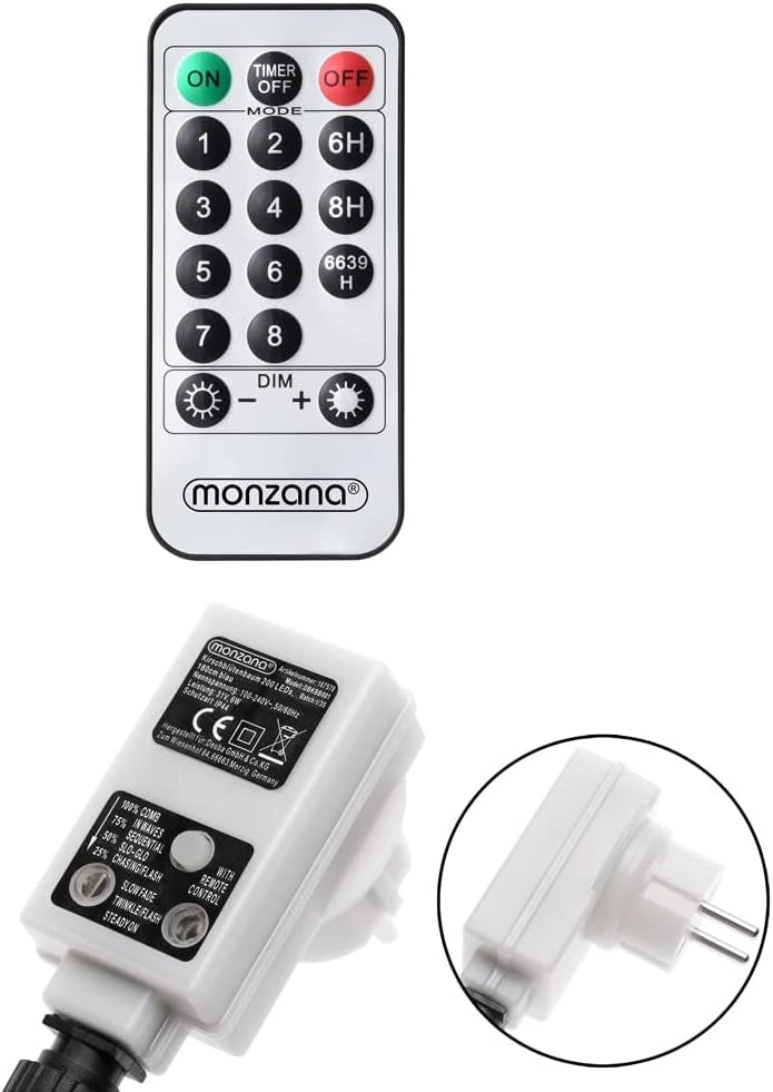 Albero Ciliegio Luce a LED 180cm con Telecomando e Timer 8 Modi Illuminazione Interno Esterno