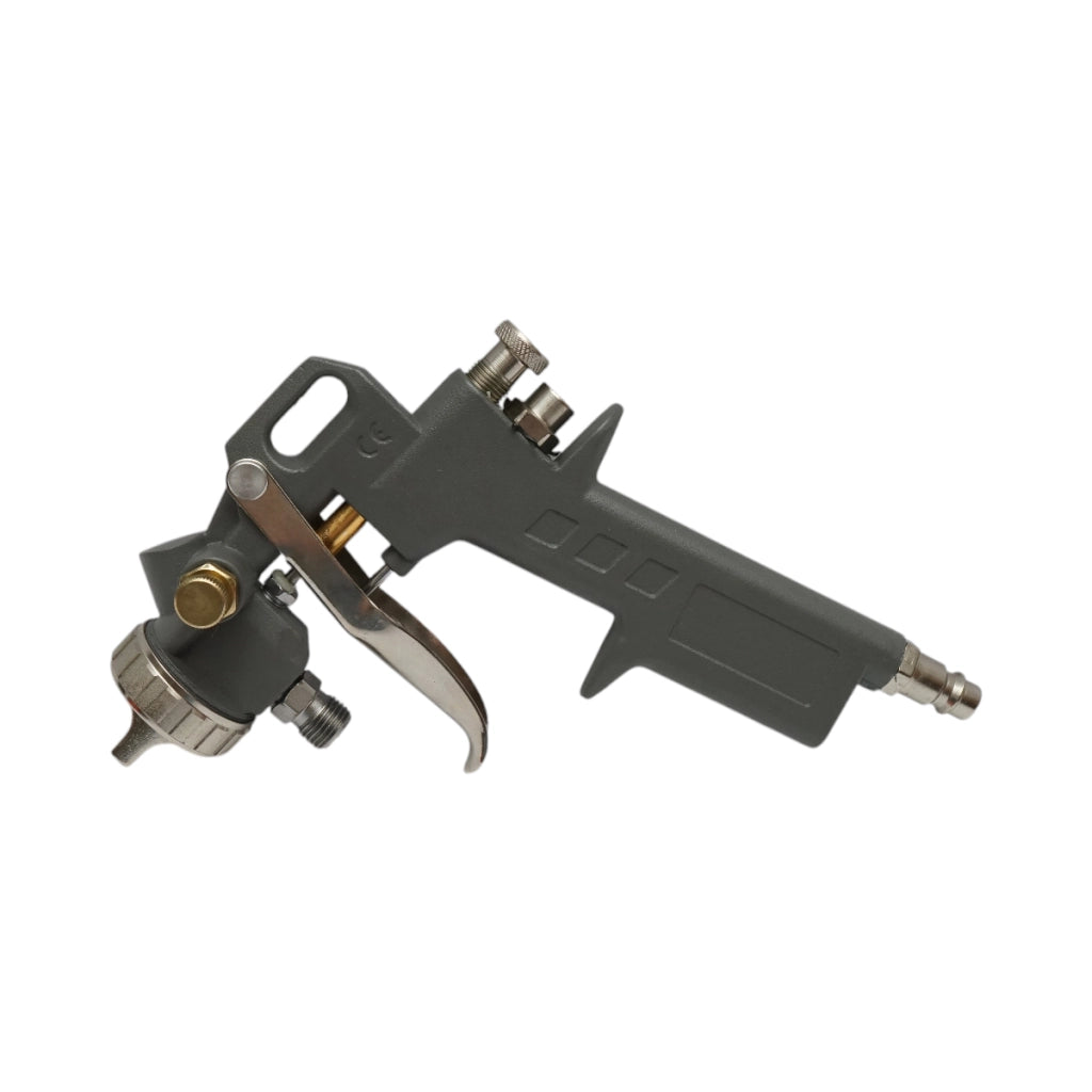 Set di 5 pezzi ad aria compressa con tubo a spirale da 5 m, ideale per lavaggio, verniciatura, gonfiaggio e soffiaggio. Breckner Germany