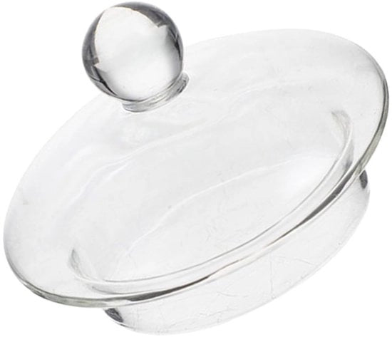 Deksel per teiera da 600 ml - 28 cm - con apertura magnetica - con apertura senza chiave - copertura per teiera in vetro