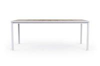 Tavolo da Giardino Keter Porto 200x95x75 cm Deco Coat Piano Effetto Legno Frassino