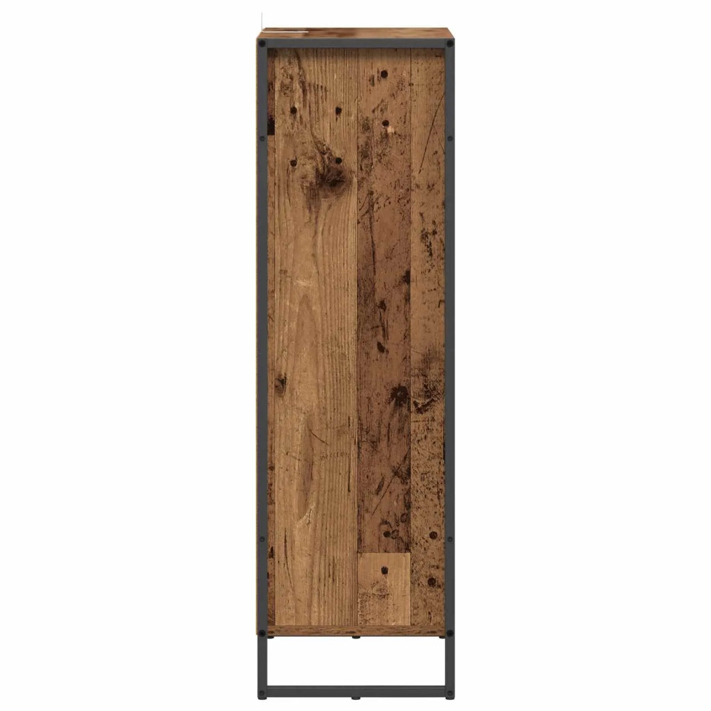 Mobile da Bagno con cassetto Legno vecchio 40 x 30 x 100 cm