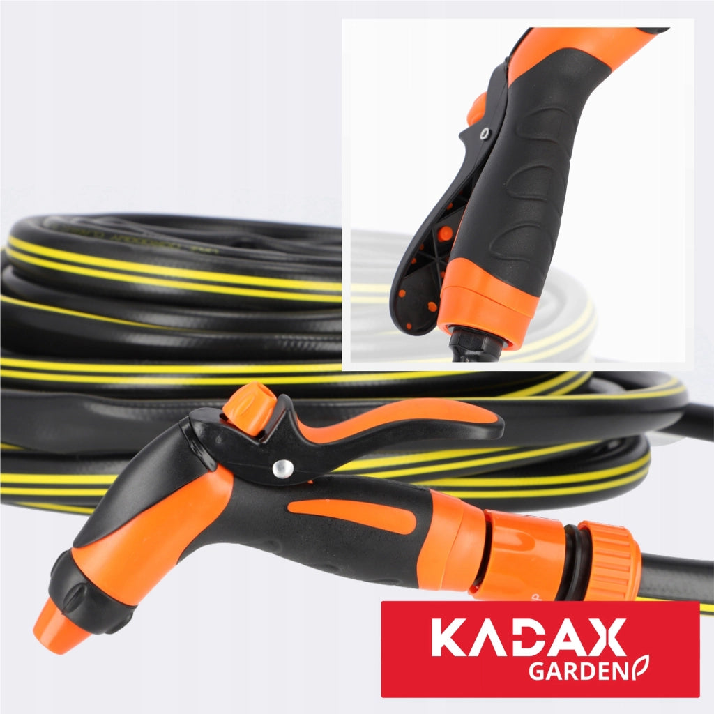 Pistola irrigatrice da giardino KADAX per irrigazione con tubo da giardino regolabile