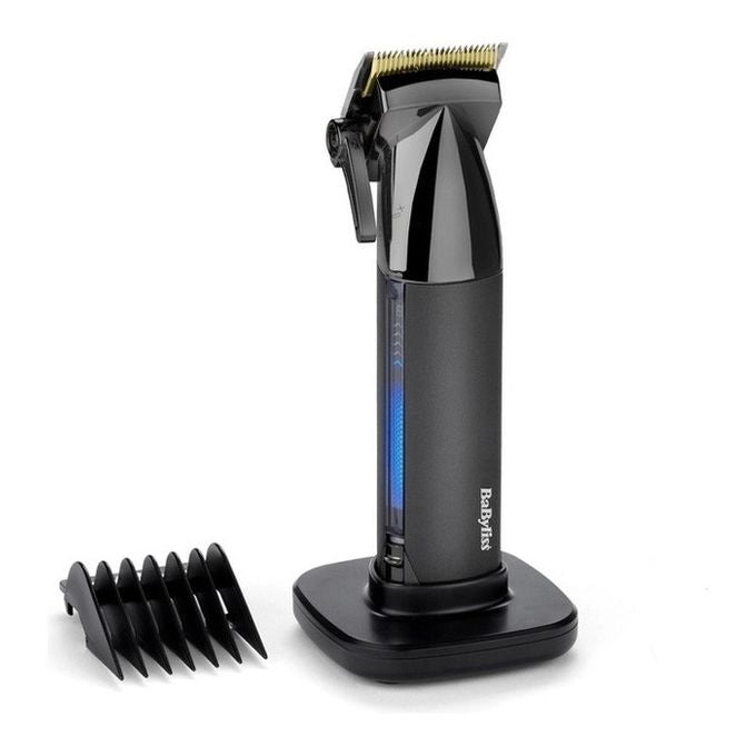 BaByliss E991E Super-X Metal Tagliacapelli Professionale Lama Titanio Ioni di Litio 180 min 10 Accessori colore Nero