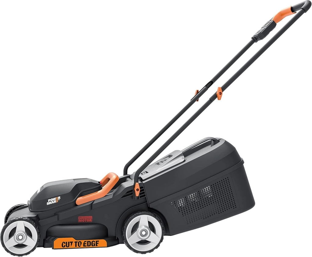 18V(20V MAX) Tosaerba a Batteria WG730E.1, PowerShare, Ampiezza di Taglio 30cm, Taglio a bordo, Motore senza Spazzole, 3 Altezze, Prati fino a 250㎡, 1pz Batteria da 5Ah inclusa