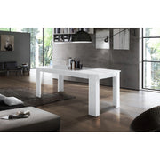 Tavolo allungabile Jesi – 140/190x75x90 – Bianco Lucido