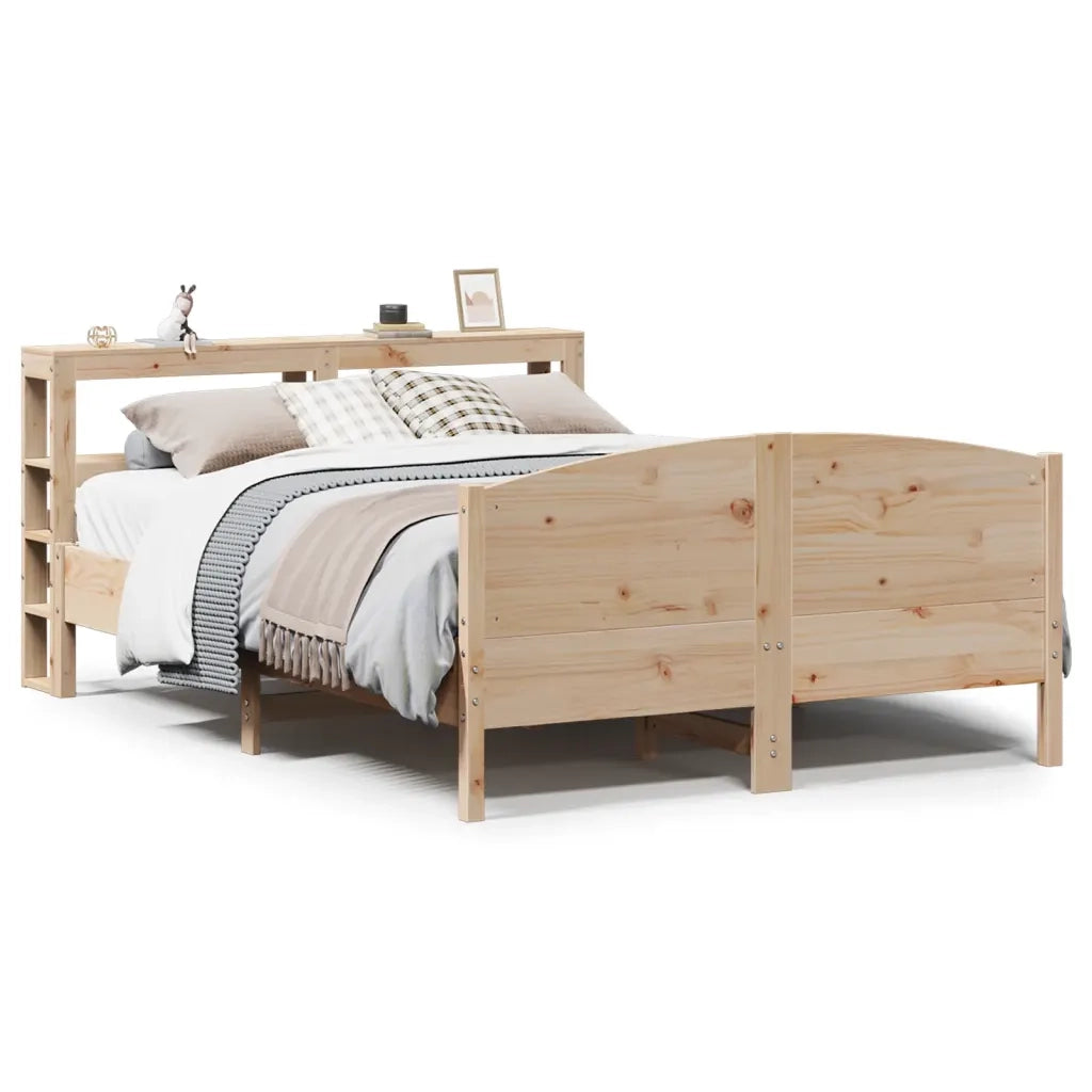 vidaXL Letto senza Materasso 160x200 cm in Legno Massello di Pino