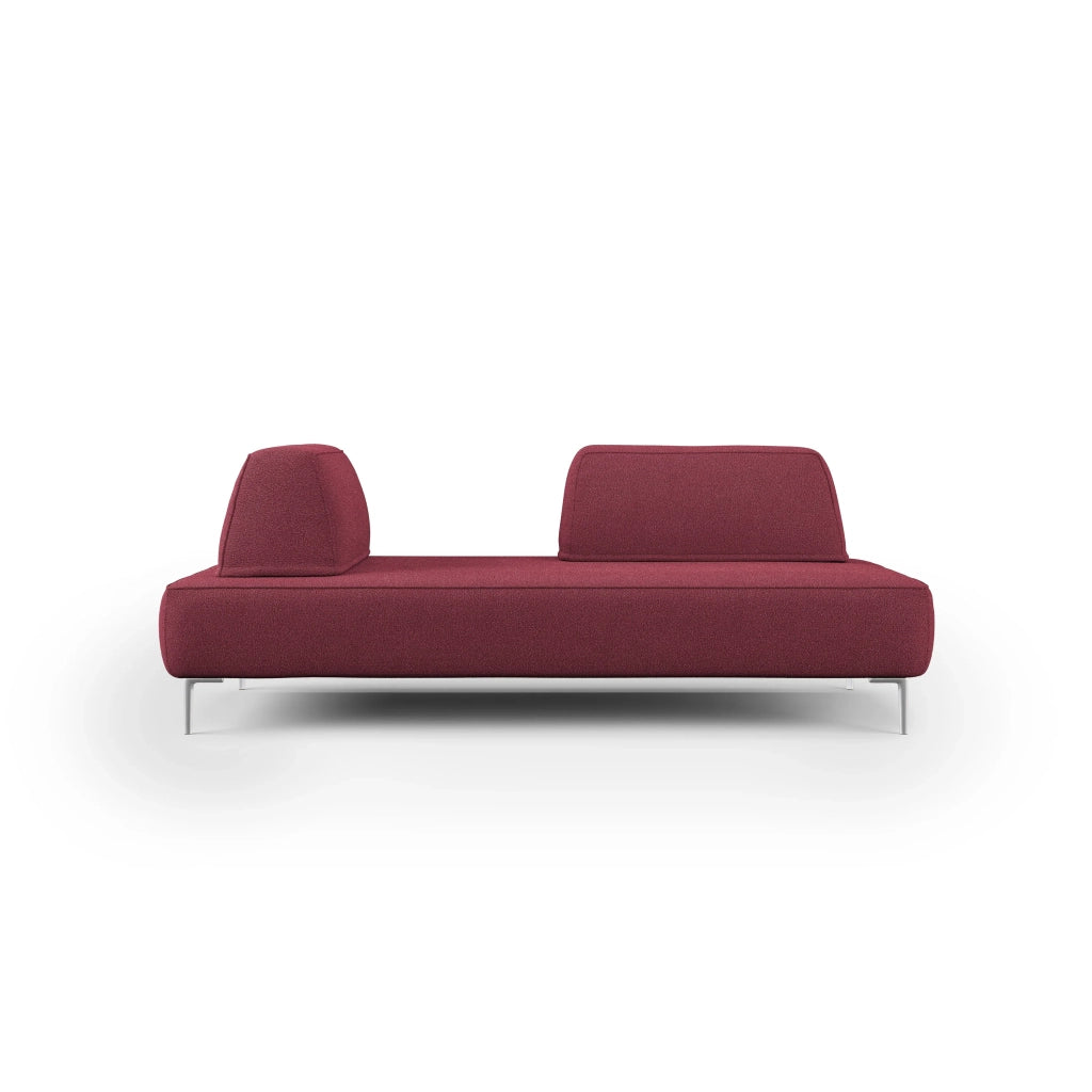 Newton Divano modulare con schienali movibili T07 212 cm rosso