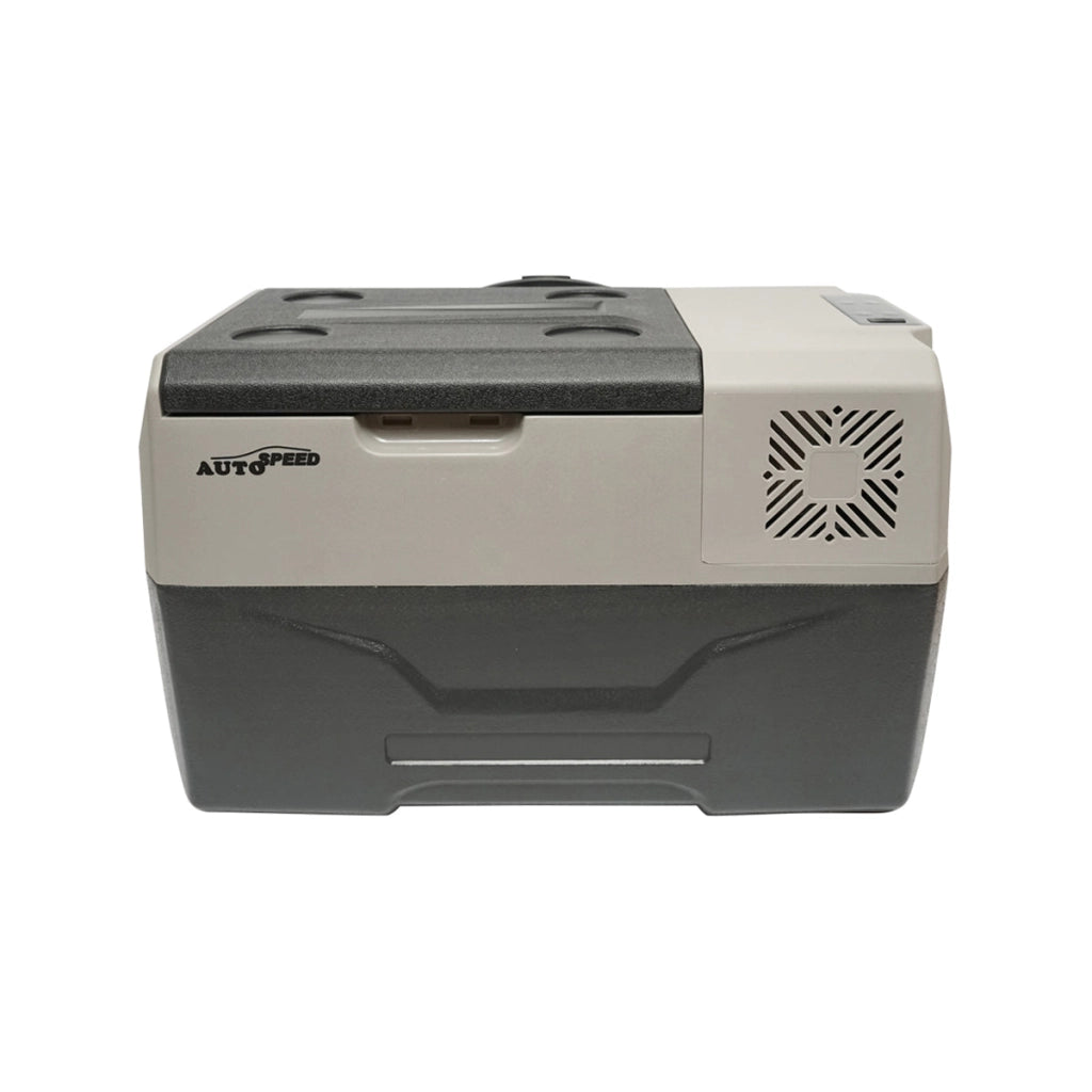 Frigorifero per auto tipo trolley con compressore da 60W, capacità 30L, tensione di alimentazione 12-24V min -20 max +20