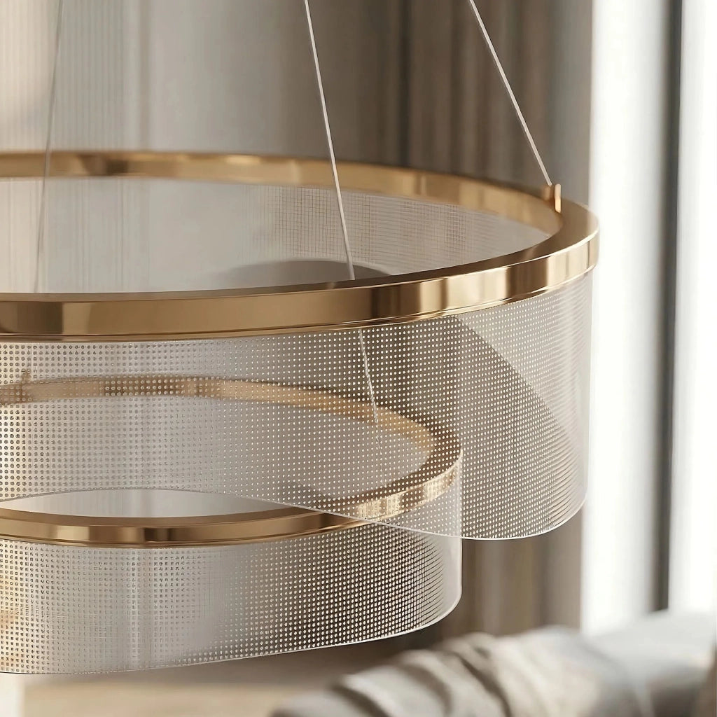 Lampada A Sospensione Da Soffitto G146-2cp Gold