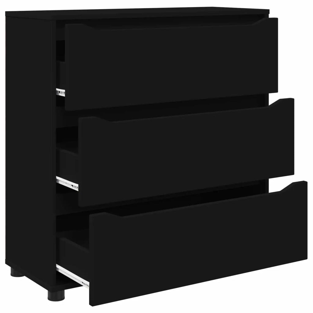 Armadio Nero 80 x 31 x 81 cm Legno multistrato 888848