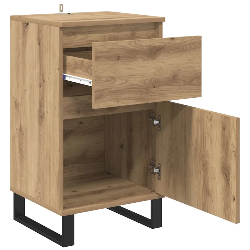 Credenza-Buffet-Armadio da cucina rovere artigianale 35 x 40 x 70 cm Legno multistrato 833193