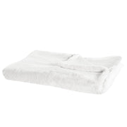 Coperta plaid in tessuto di Poliestere Bianco 150 x 200 cm Soggiorno Soffice Decorazione Design Moderno