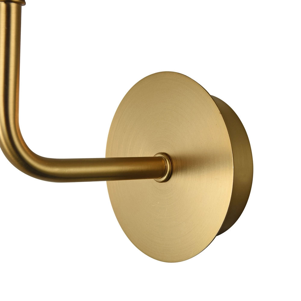 Maytoni applique contemporanea Erich 1 luce E14 oro rosa metallo vetro