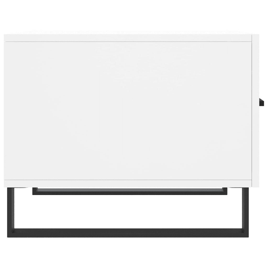 Tavolino da salotto | Tavolino da caff¨¨ | Tavolino da Soggiorno Bianco 50x50x40 cm in Legno Multistrato