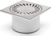 Drenaggio doccia 150x150 mm DN 50 (321 N) Drenaggio bagno - Acciaio inossidabile