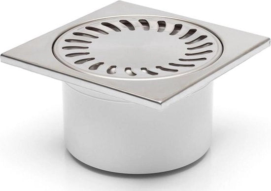 Drenaggio doccia 150x150 mm DN 50 (321 N) Drenaggio bagno - Acciaio inossidabile
