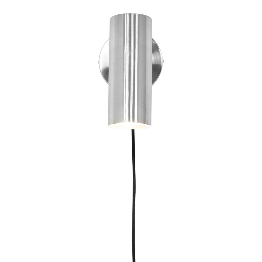 Lampada a Parete Paris, Argento, Metallo, 15x10x22 cm