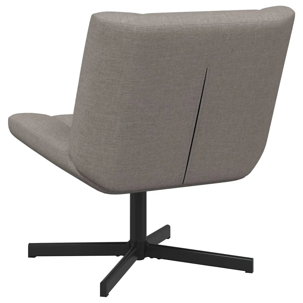 Sedia girevole Tortora 63 x 75 x 76 cm Tessuto CFW1797474