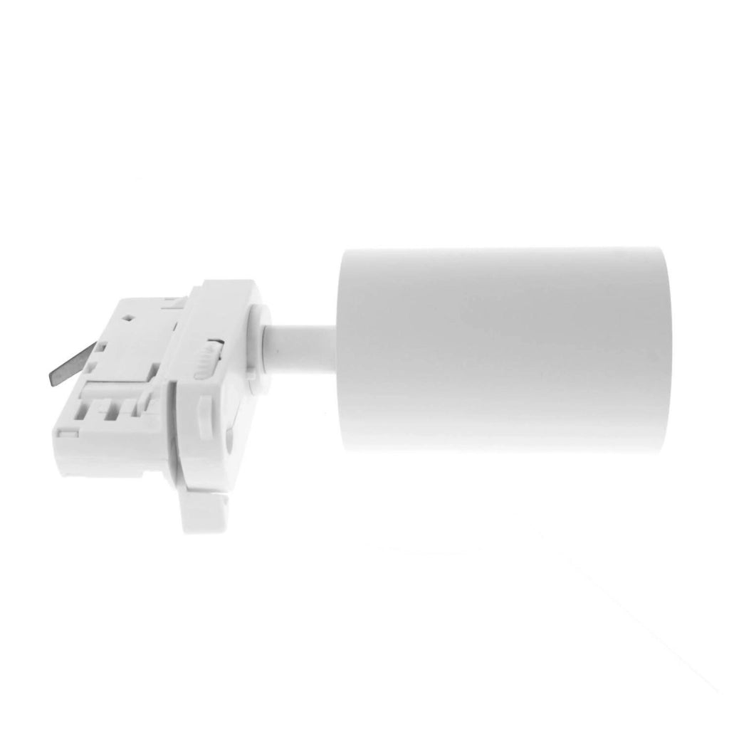 Sistema Illuminazione Binario Trifase Bianco, Binario Connettori Giunti Accessori (Portafaretto GU10)