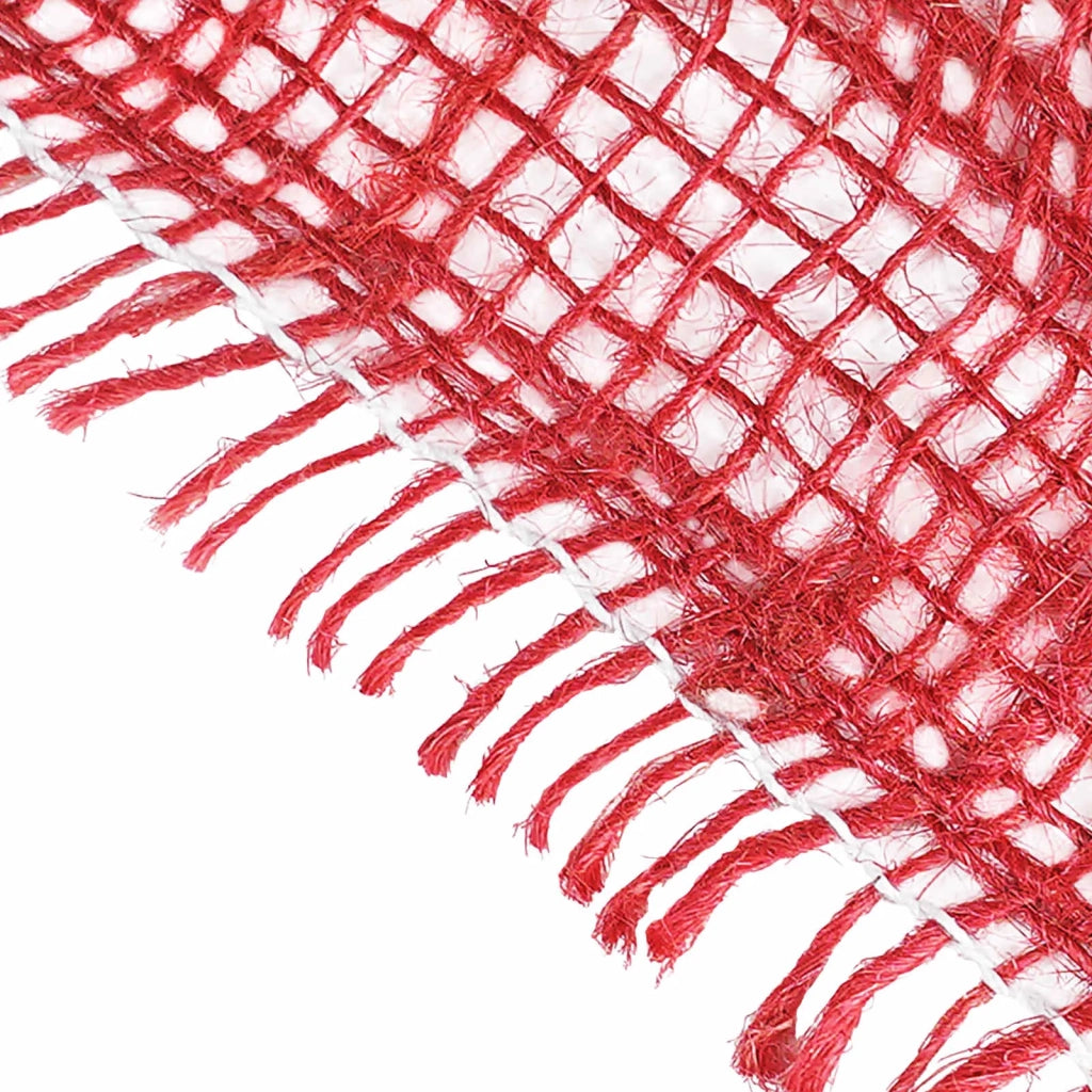 Rotolo di Juta 10 x 2500 cm Rosso 42012039