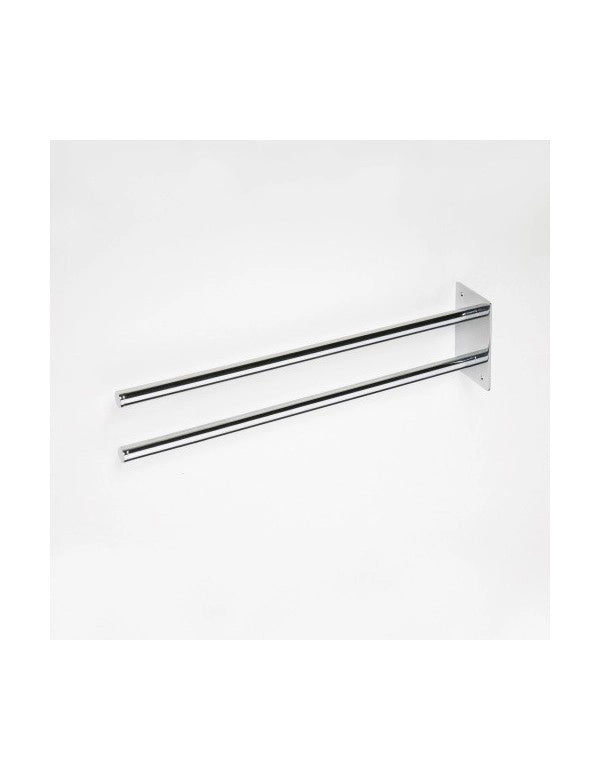 Portasciugamani doppio fisso OMEGA 5x9x36,5 cm